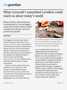 Levellers unearthed
